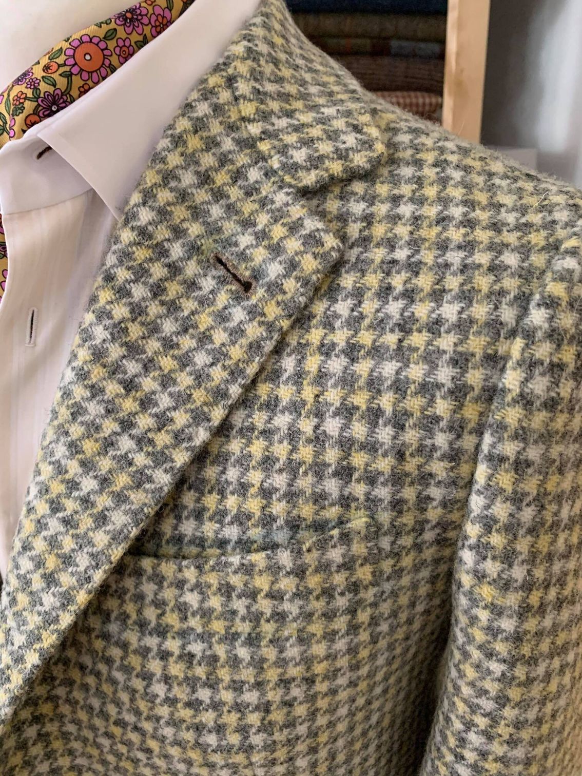 Grey tweed jacket